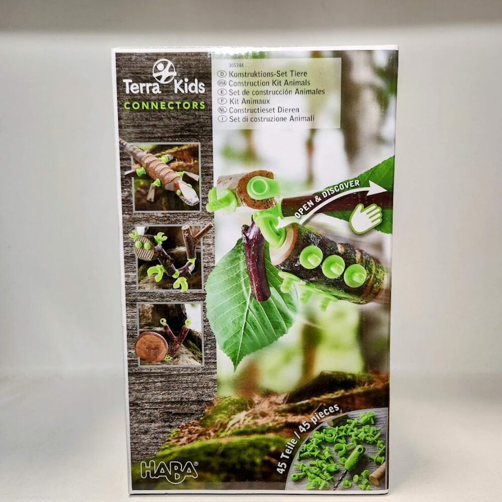 HABA Terra Kids Connectors Backyard Nature Craft Kit STEM ENGINEERING Christmas